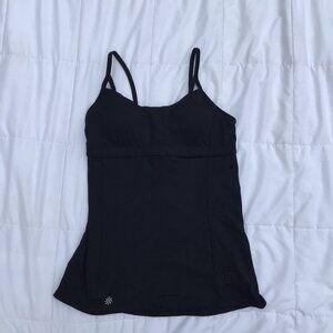 Black Athleta built in bea work out tank
